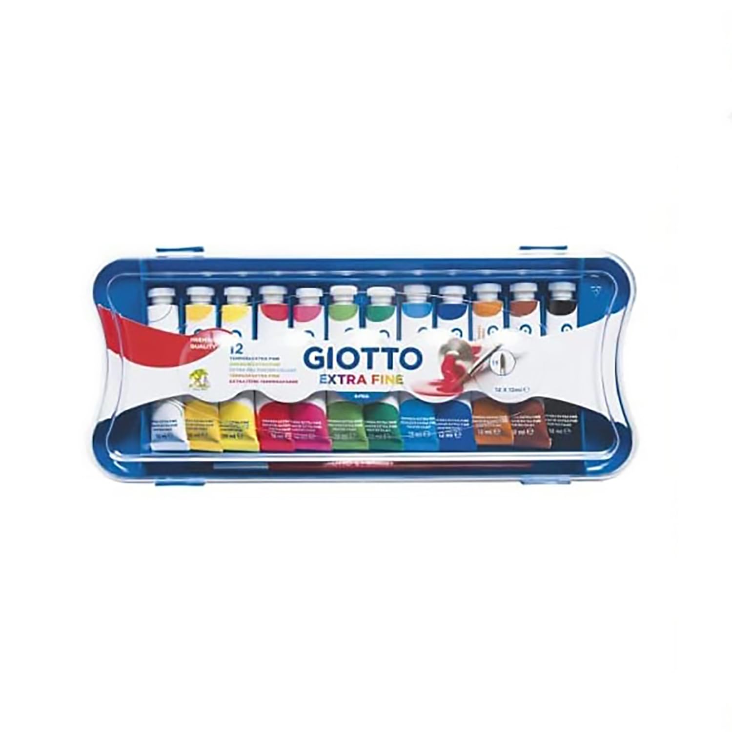giotto-extra-fine-paint-bo-te-de-12-tubes-de-gouache-12-ml-couleurs-assorties image 5