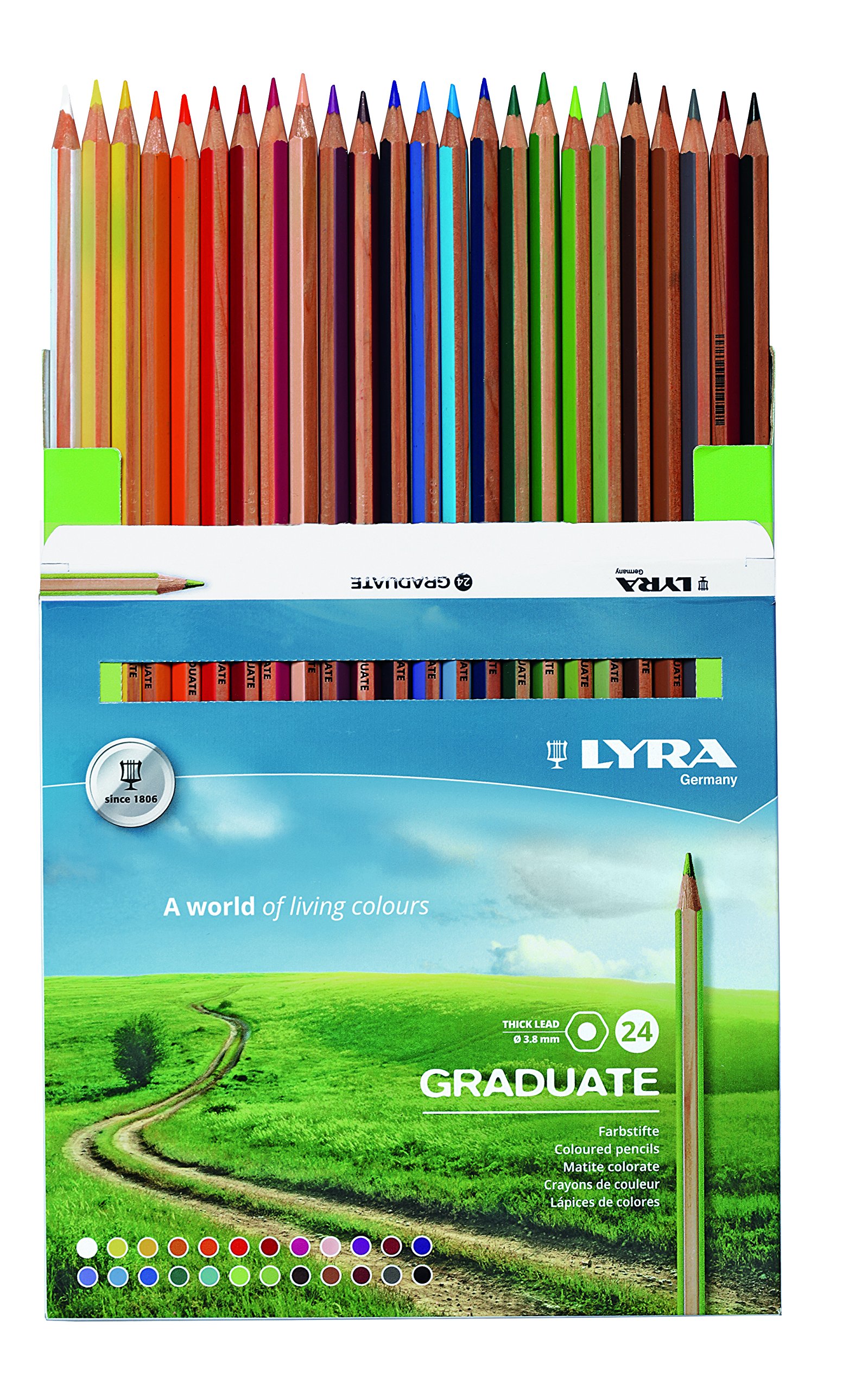 lyra-graduate-permanent-tui-24-crayons-de-couleur image 3