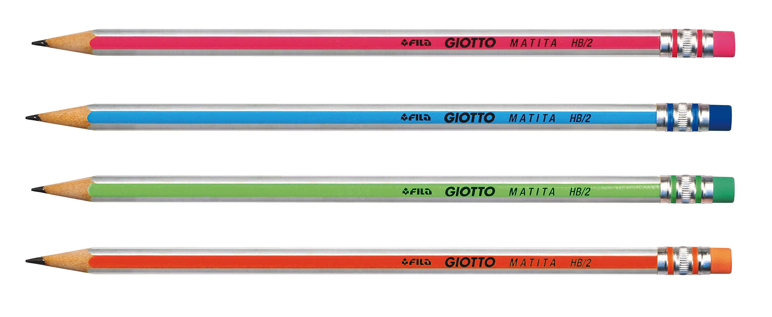 giotto-matita-crayon-graphite-hb-avec-gomme-blister-4-crayons image 3