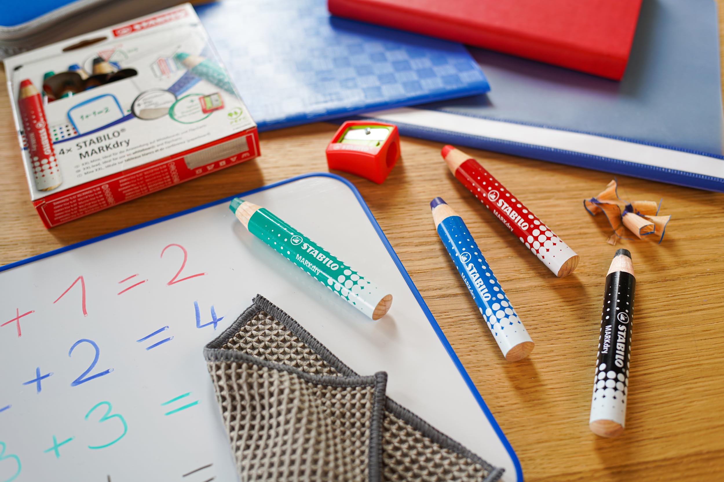 stabilo-markdry-schoolpack-pot-carton-de-30-crayons-marqueurs-effa-ables-ardoise image 7