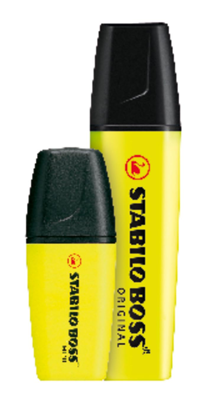 stabilo-boss-mini-tui-carton-de-3-mini-surligneurs-fluo-jaune-orange-vert image 7