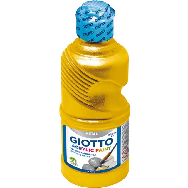 giotto-acrylic-paint-peinture-acrylique-flacon-250-ml-or image 1