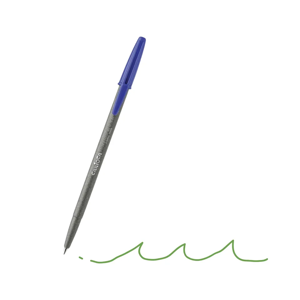 carioca-ecofamily-lot-de-50-stylos-bille-vert-pointe-1-mm image 1