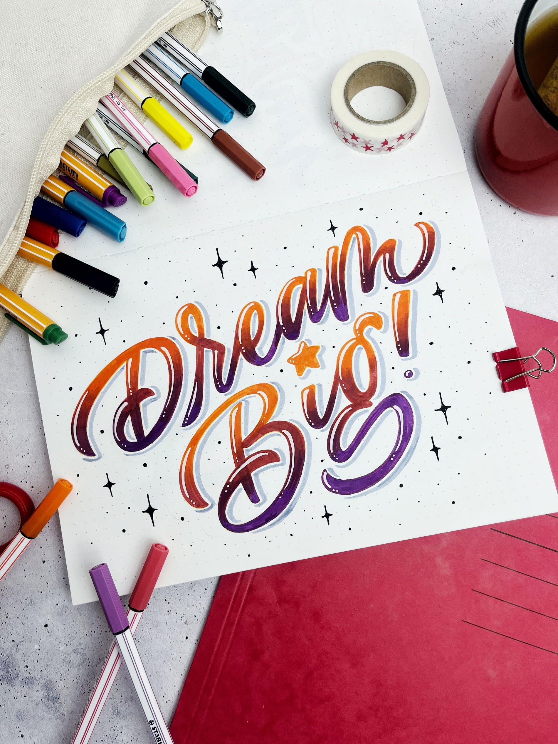 stabilo-pen-68-brush-arty-tui-carton-24-feutres-pinceau-aquarellables image 8