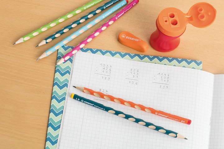 stabilo-easygraph-s-crayons-graphite-ergonomiques-droitiers-hb-blister-x-2-bleu- image 7