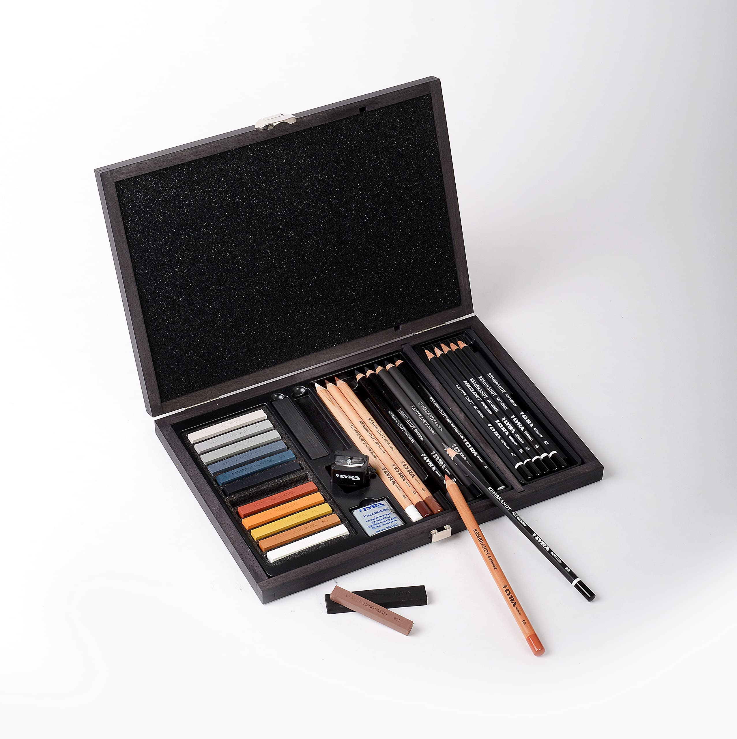 lyra-rembrandt-monochrome-coffret-bois-32-pi-ces-de-dessin image 4