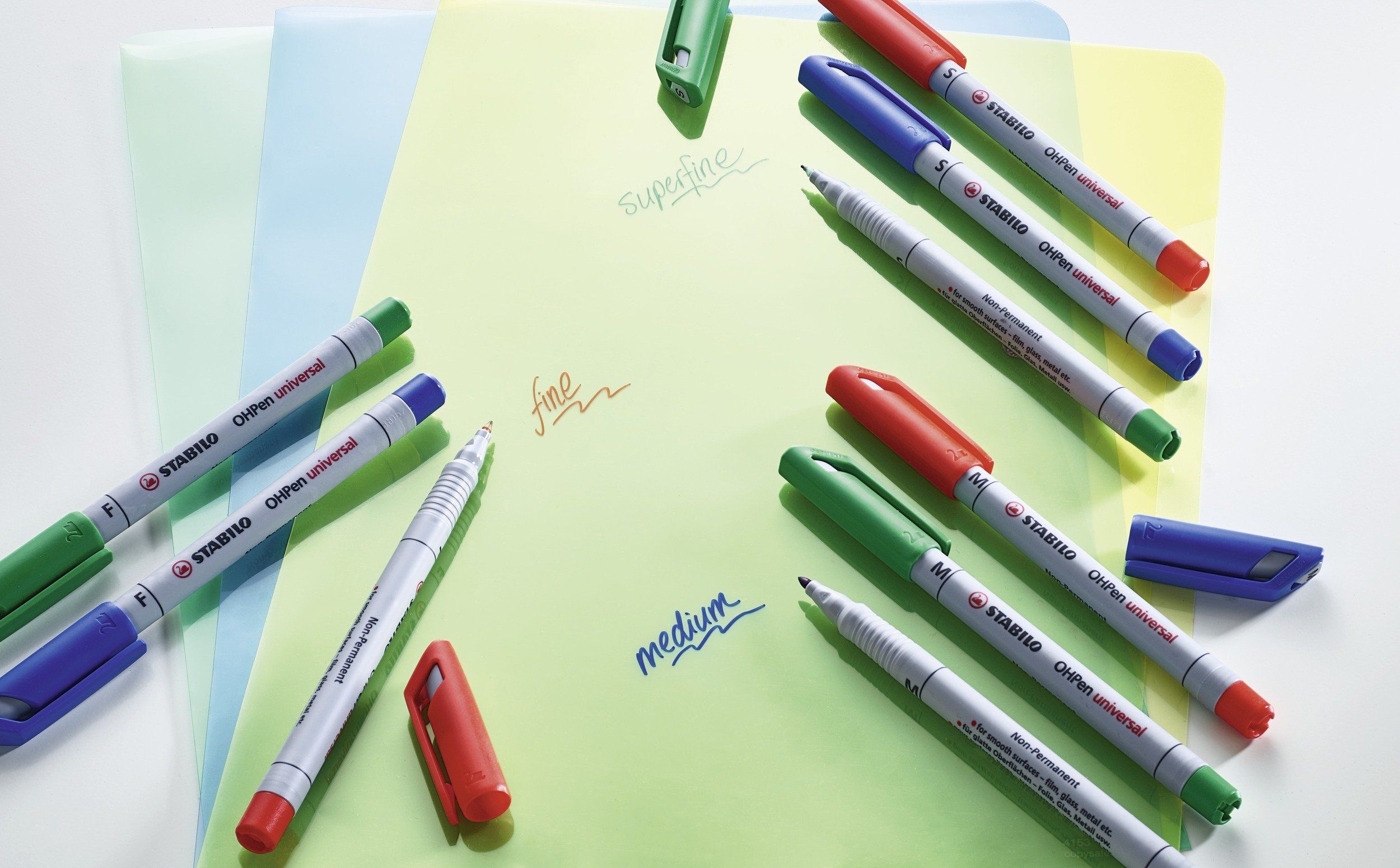 stabilo-ohpen-lot-x-10-marqueurs-rouges-pointe-medium-1-mm-non-permanents image 4