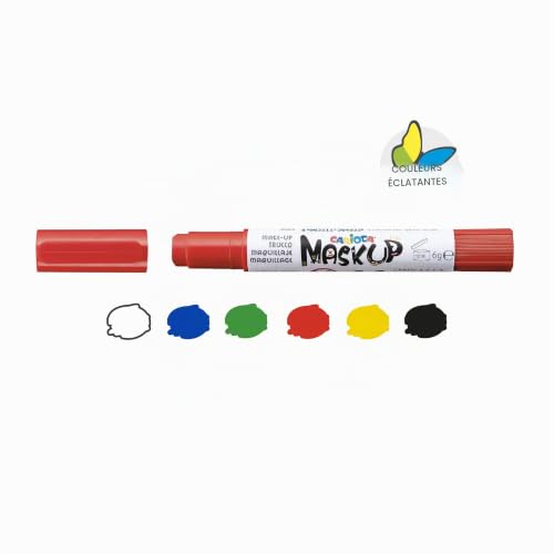 carioca-mask-up-party-box-6-sticks-de-peinture-pour-le-visage-l-eau-test-dermato image 6