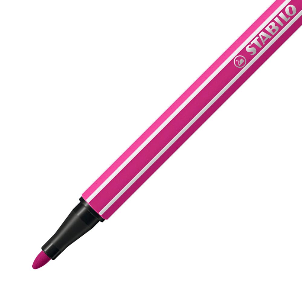 stabilo-pen-68-arty-feutres-de-coloriage-pointe-moyenne-trousse-rollerset-de-25- image 4