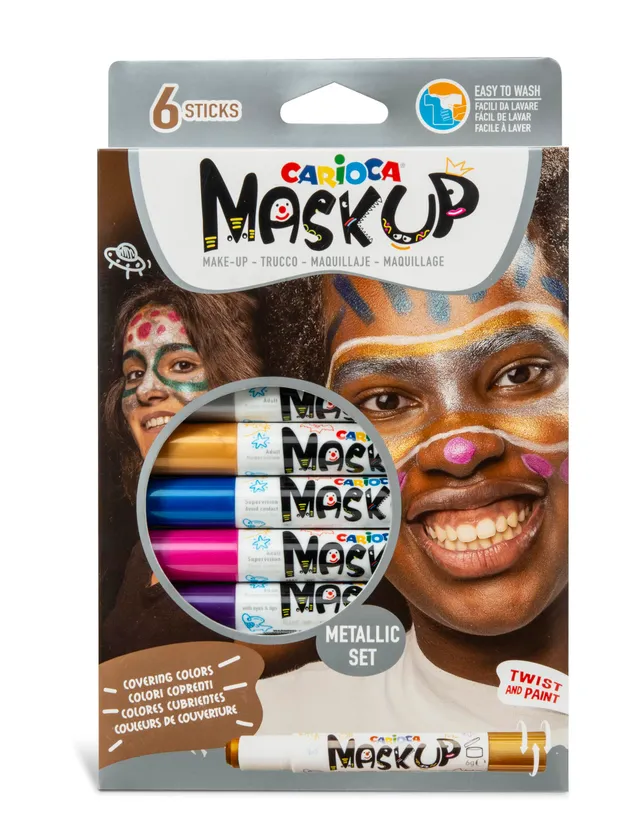 carioca-mask-up-peinture-visage-sticks-m-talliques-x6 image 1
