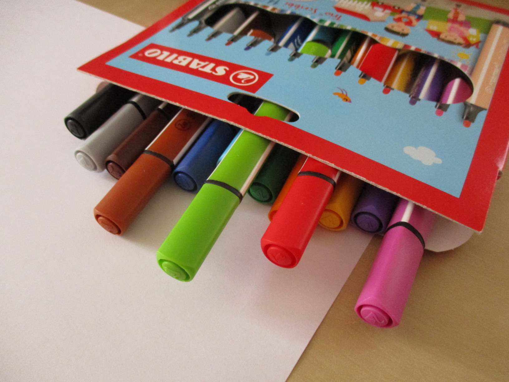 Belles couleurs assorties