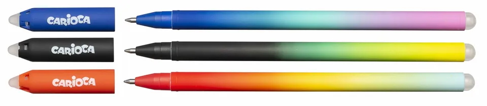 carioca-oops-easy-lot-de-6-stylos-effa-ables-encre-thermosensible-couleurs-d-gra image 1