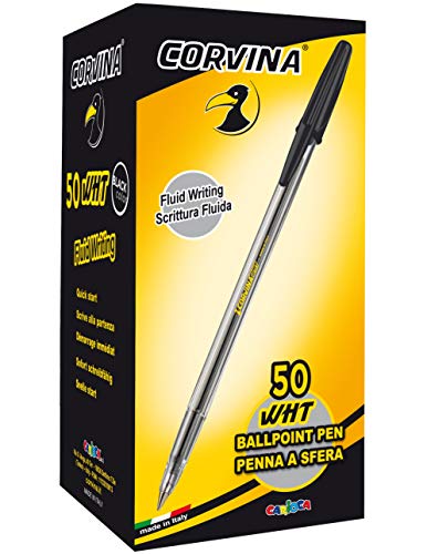 carioca-corvina-wht-41644-01-stylo-bille-noir-lot-de-50 image 5