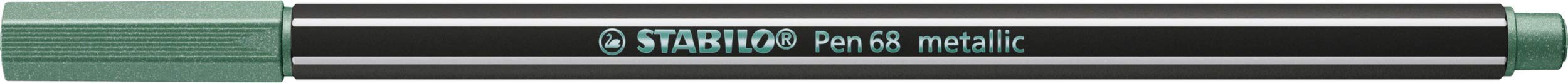 stabilo-pen-68-metallic-coffret-cr-atif-7-feutres-m-tallis-s-stickers-cartes-mas image 7