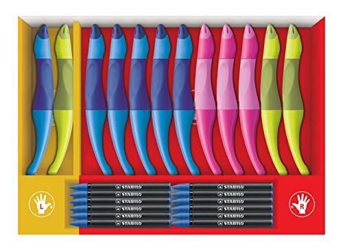 stabilo-easyoriginal-schoolpack-12-stylos-roller-ergonomiques-12-recharges image 8