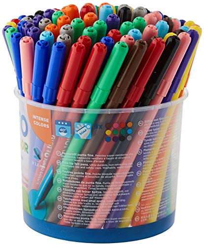 giotto-turbo-color-25926-pot-de-96-feutres-pointe-polyester-2-8-mm-encre-non-tox image 8