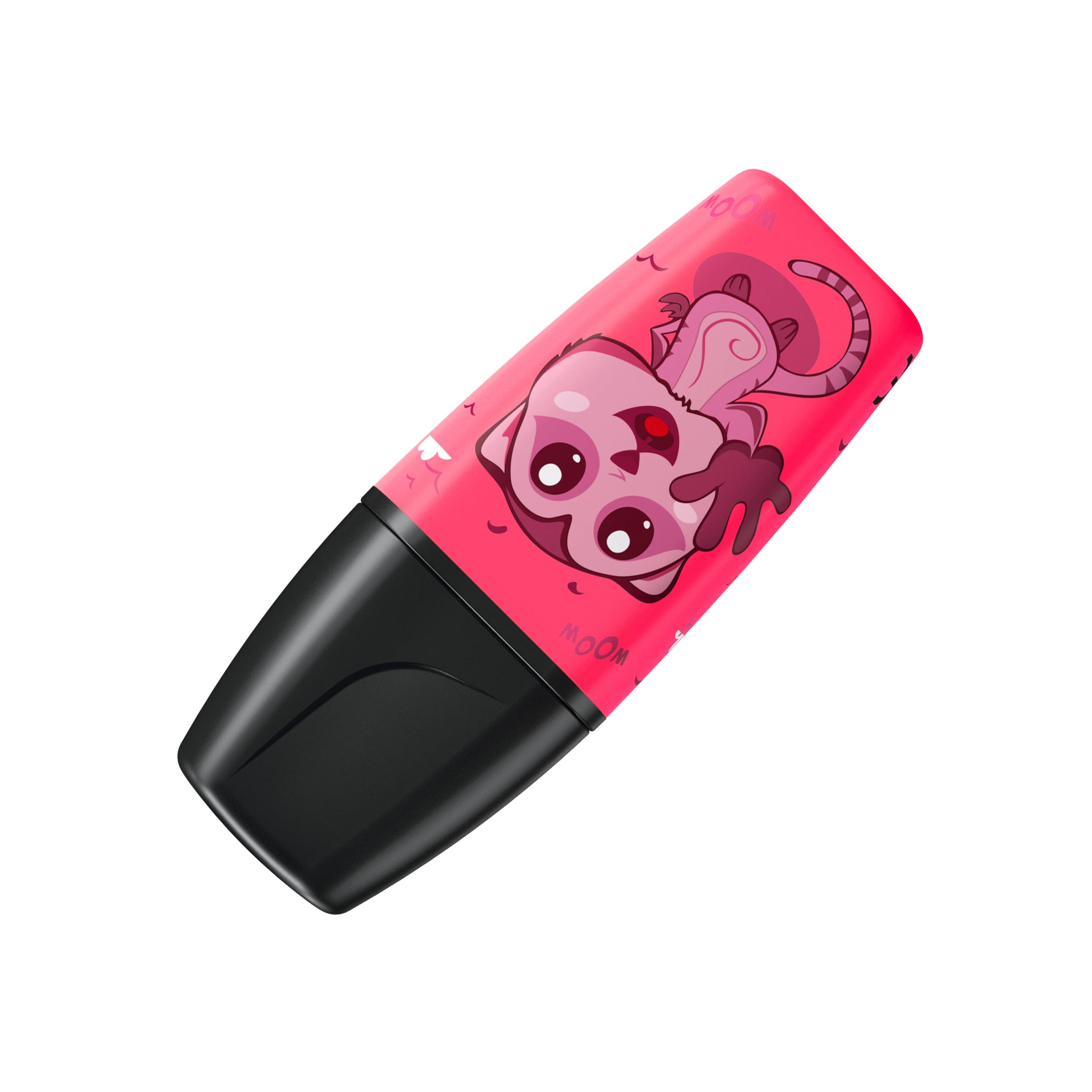 stabilo-boss-mini-animal-vibes-etui-carton-de-5-mini-surligneurs-fluo-coloris-as image 2