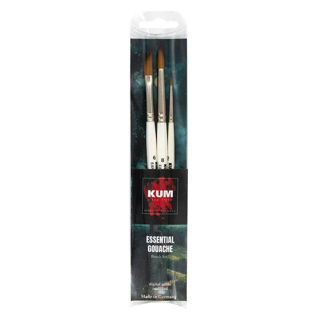 kum-essential-gouache-pinselset-set-de-pinceaux-pour-gouache image 1