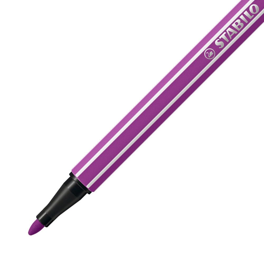 stabilo-pen-68-pochette-de-30-feutres-de-coloriage-pointe-moyenne-dont-6-fluo image 4