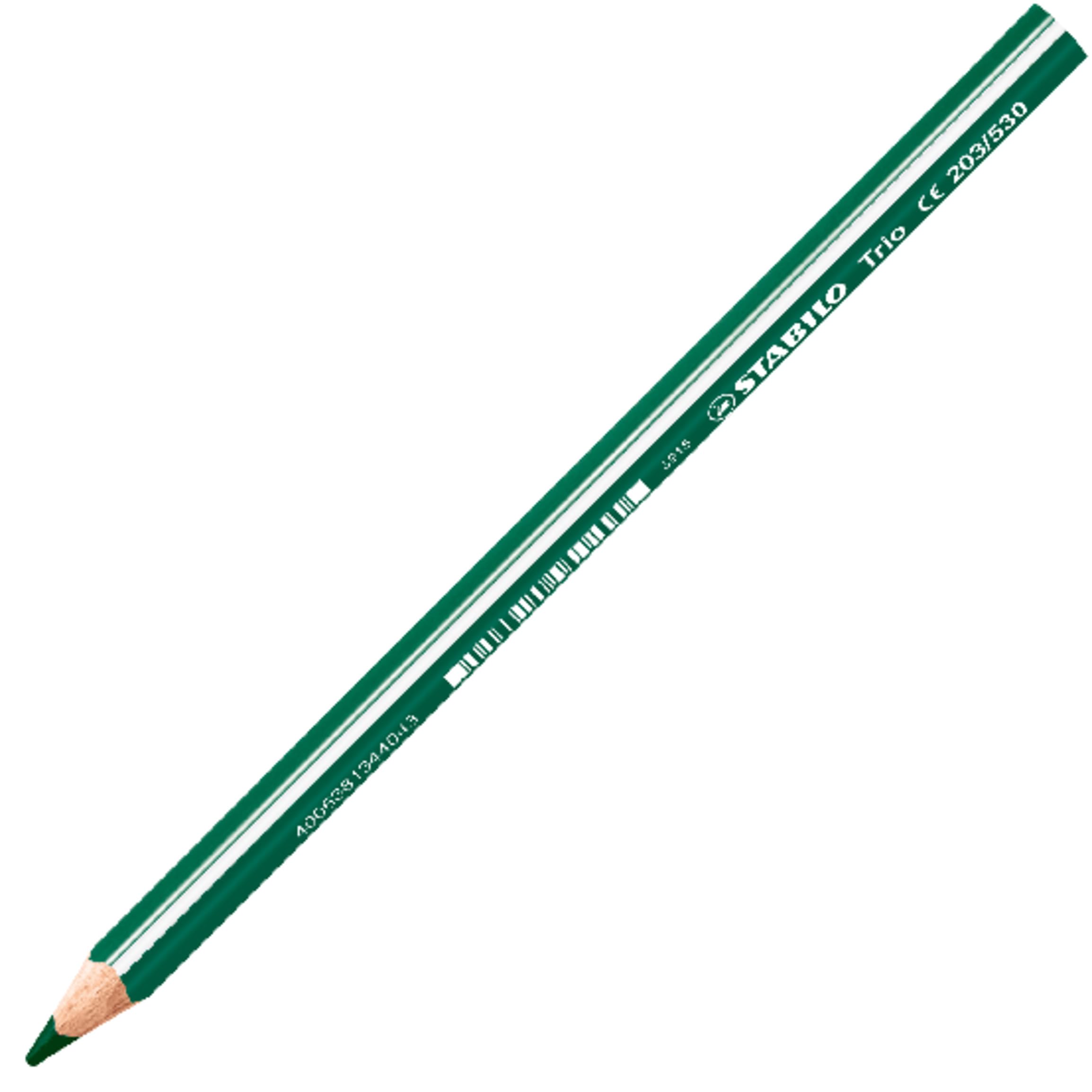 stabilo-trio-crayon-de-couleur-triangulaire-mine-4-2-mm-tui-x-24-taille-crayon image 2