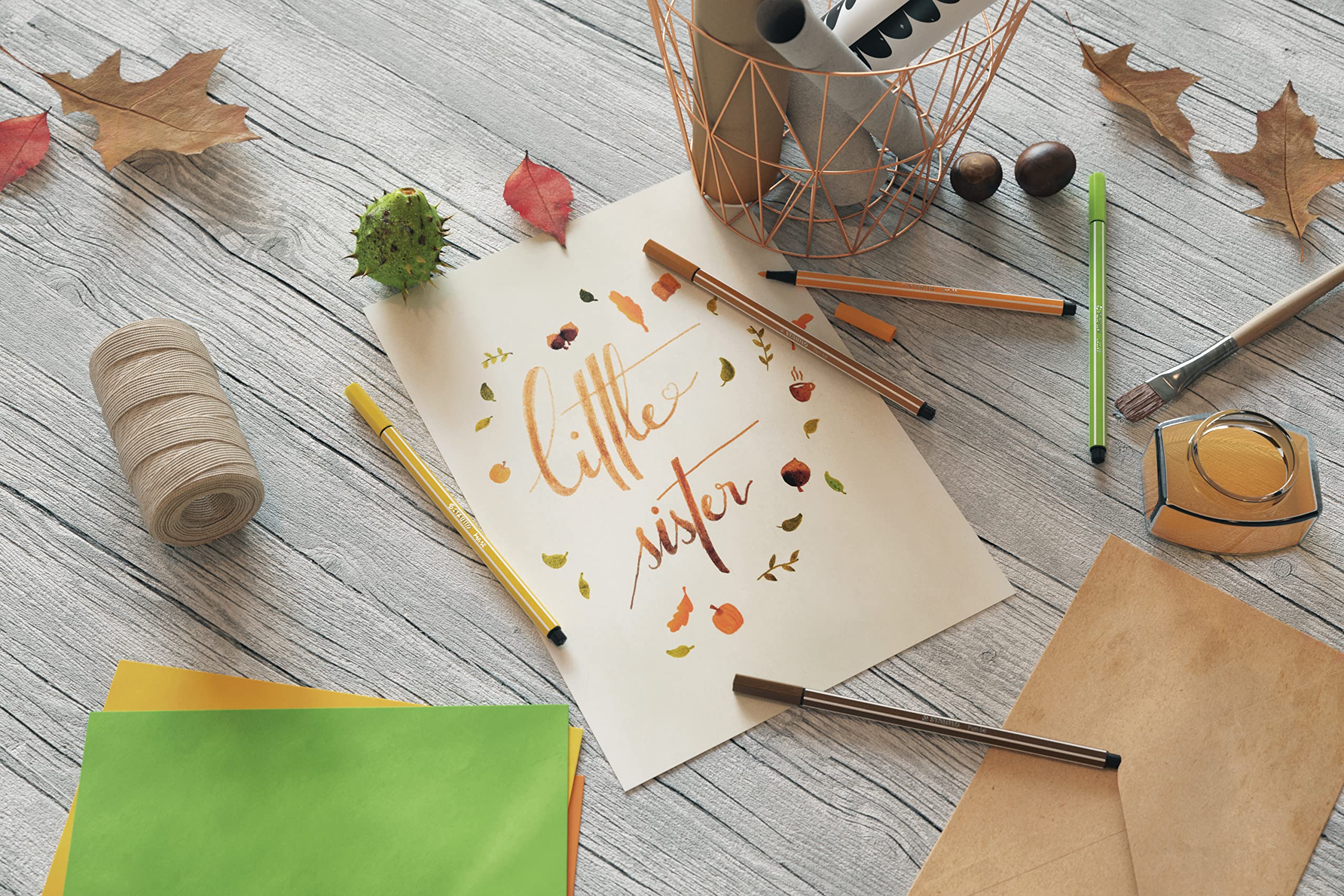 stabilo-pen-68-pastellove-feutre-coloriage-tui-15-pastel image 6