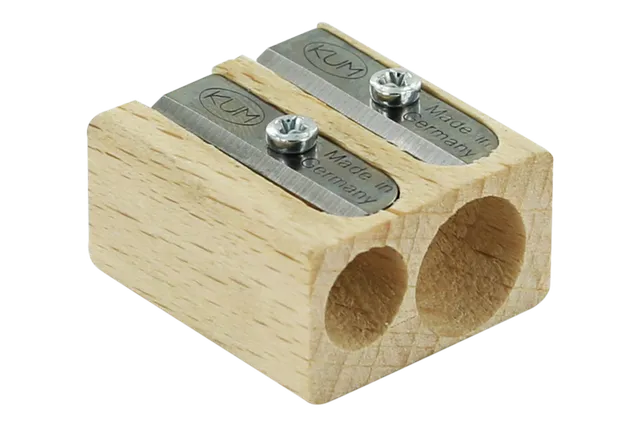 kum-waldmeister-holz-anspitzer-taille-crayon-bois-simple image 1