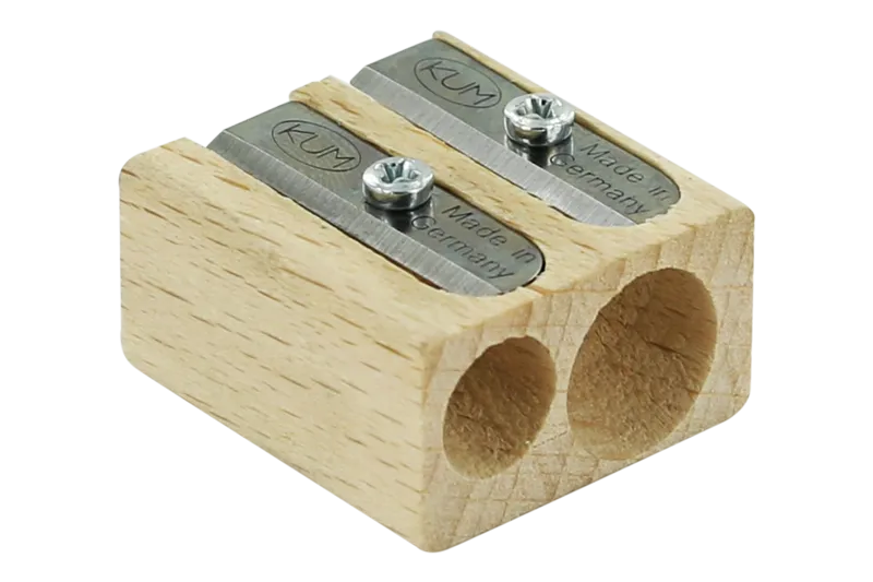 kum-waldmeister-holz-anspitzer-taille-crayon-bois-simple image 1