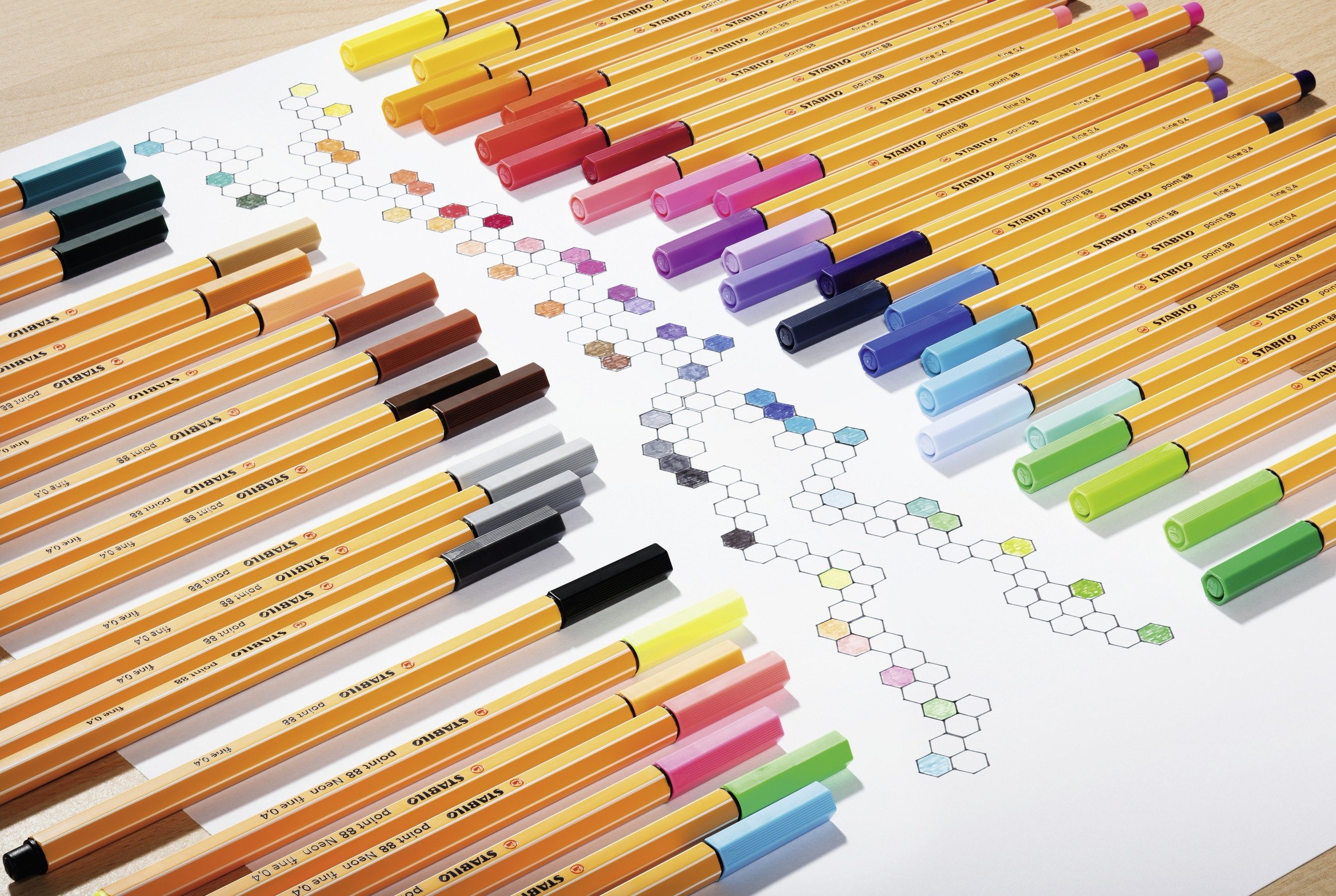 stabilo-point-88-stylo-pointe-fine-pochette-x-10-stylos-feutres-noir image 4