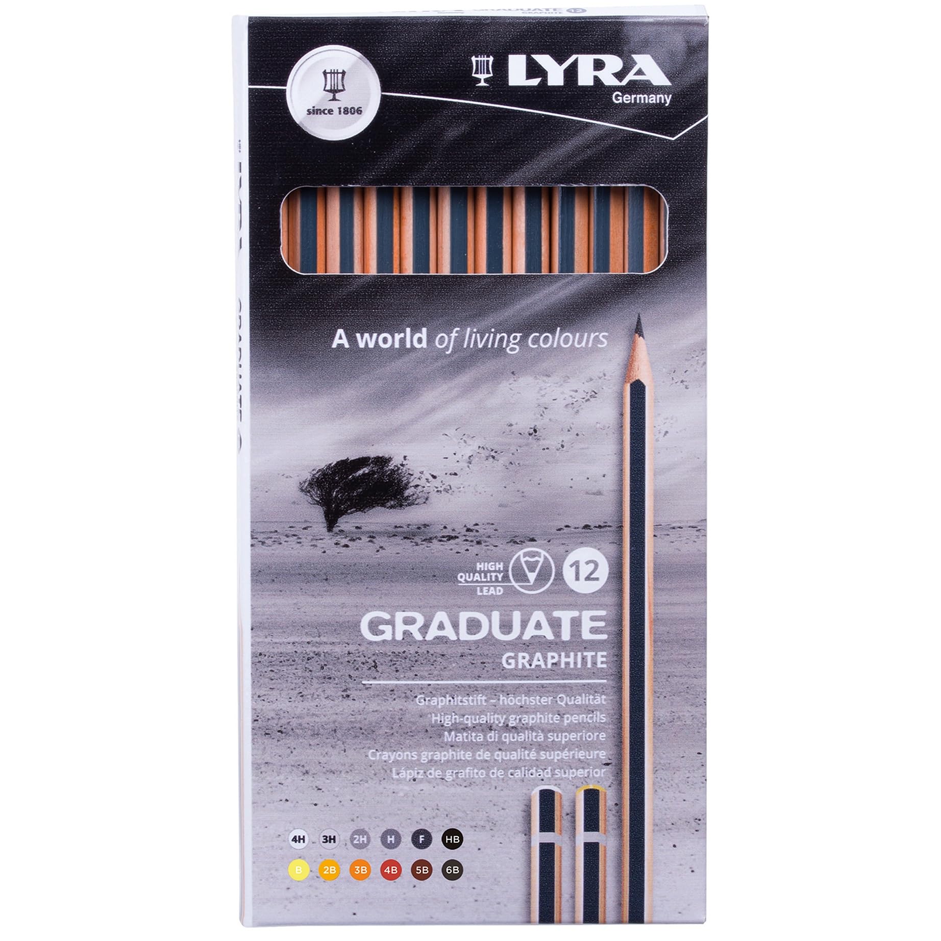 lyra-graduate-graphite-tui-6-crayons-graphite-technical image 6