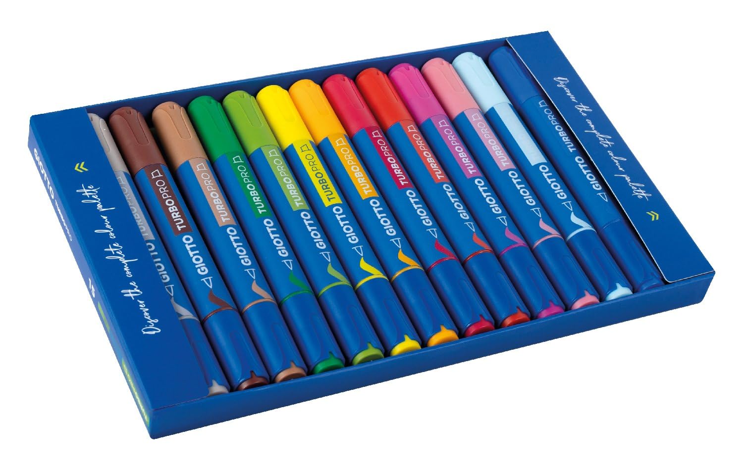 giotto-turbo-pro-feutre-double-pointe-bo-te-15-couleurs-assorties image 3