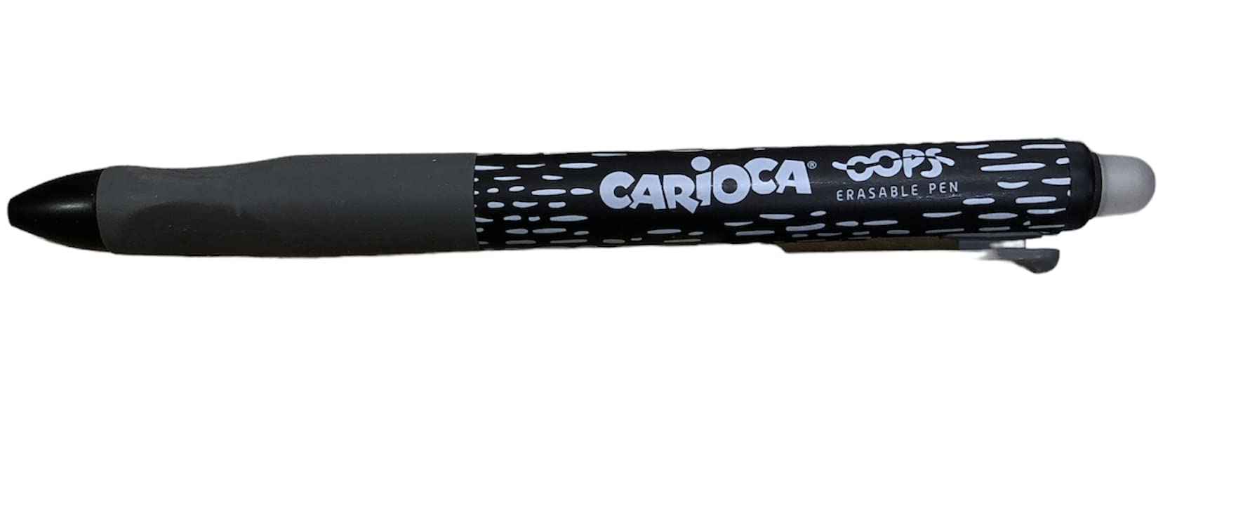 carioca-oops-stylo-gel-noir-effa-able-rechargeable-0-7-mm image 1