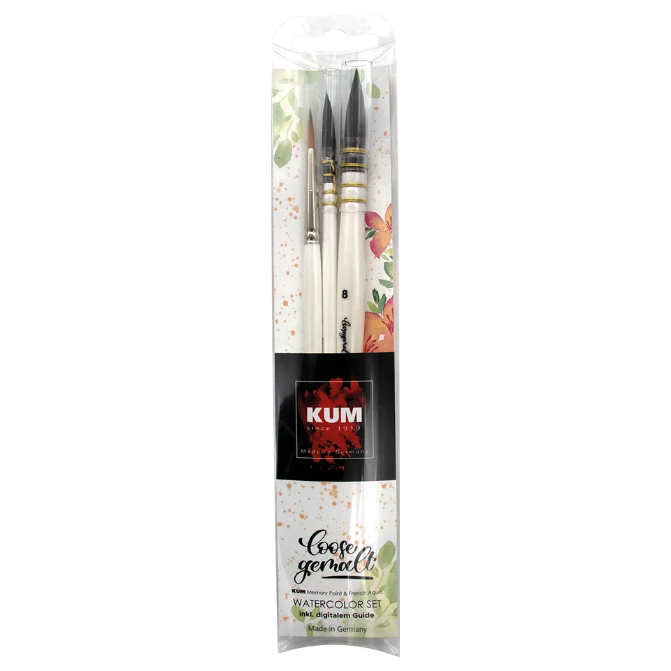 kum-x-loosegemalt-loose-watercolor-set-de-pinceaux-aquarelle image 1