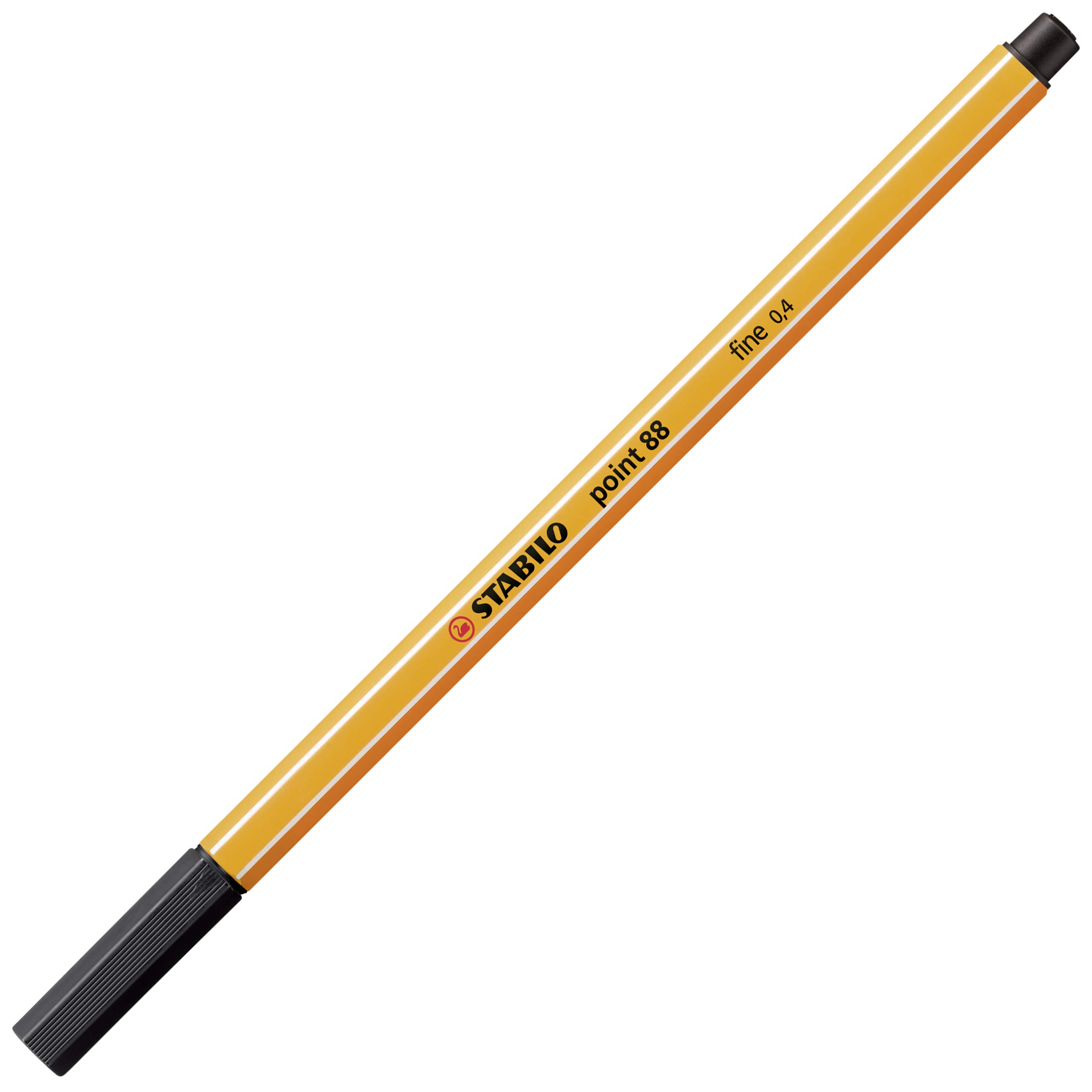 stabilo-point-88-stylo-pointe-fine-pochette-x-10-stylos-feutres-noir image 2