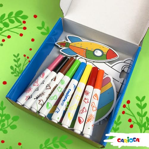 carioca-marker-2-feutres-extra-larges-pointe-ogive-x6-pour-d-s-2-ans image 7