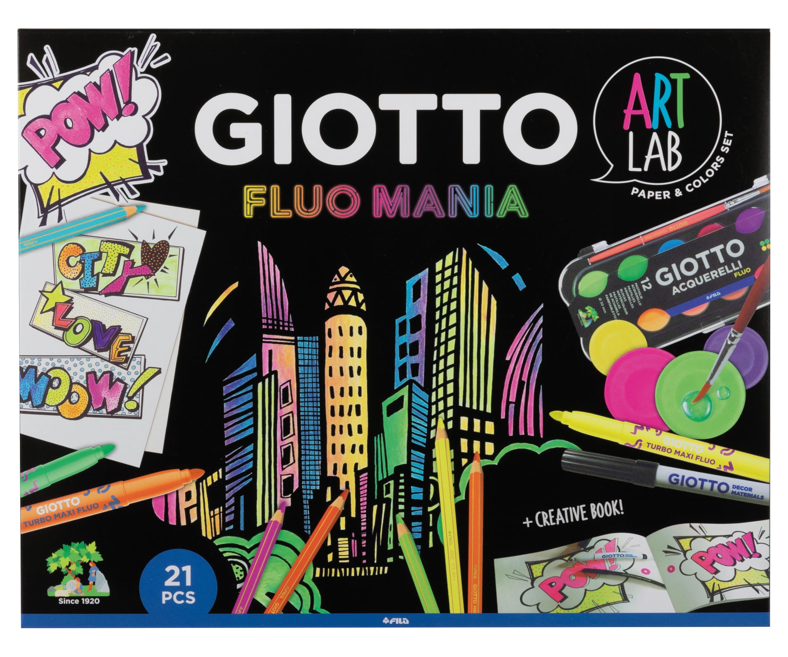 giotto-art-lab-magic-neon-kit-cr-atif-quilling-et-cartes-3d-fluo image 7
