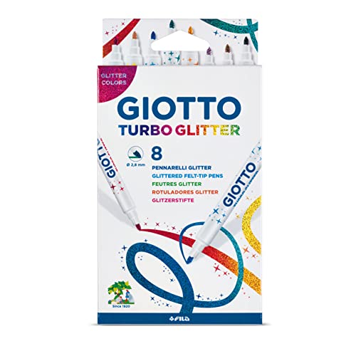giotto-turbo-glitter-tui-de-8-feutres-paillet-s-pointe-4-mm-bloqu-e image 7