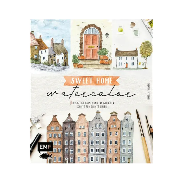 kum-sweet-home-watercolor-set-aquarelle image 1
