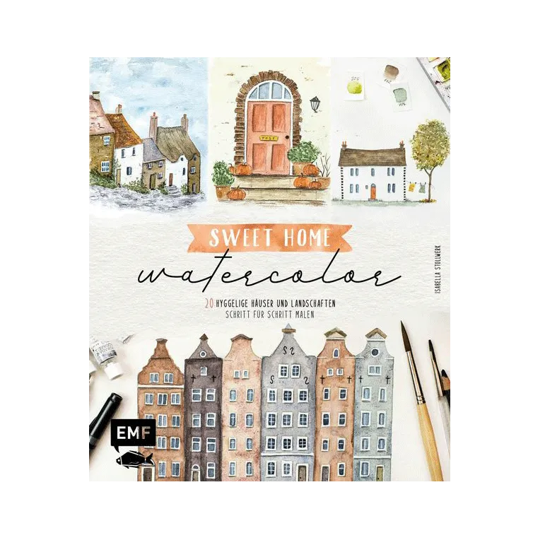 kum-sweet-home-watercolor-set-aquarelle image 1