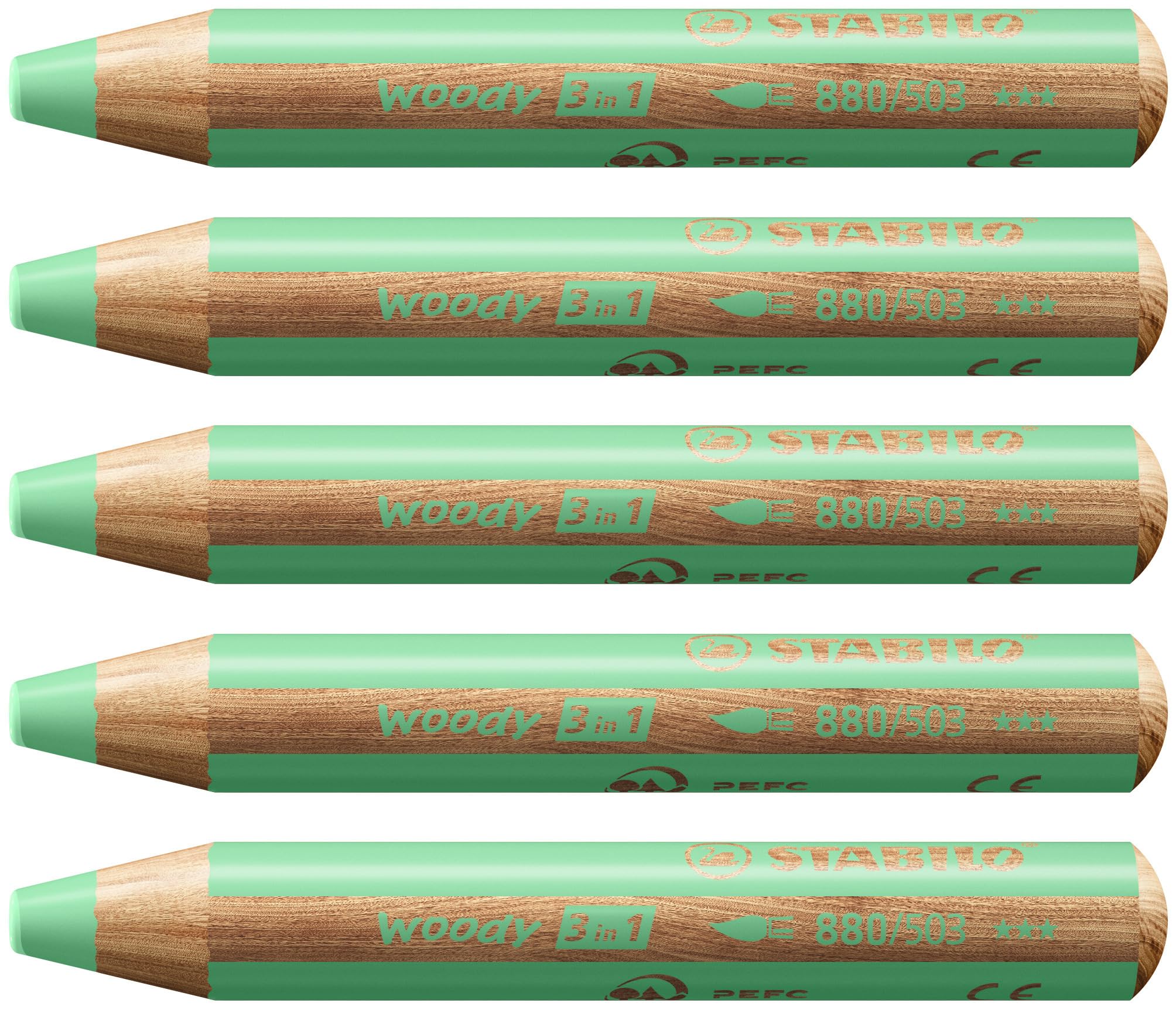 stabilo-woody-3in1-crayon-de-couleur-lot-x-5-noir-de-bougie image 6