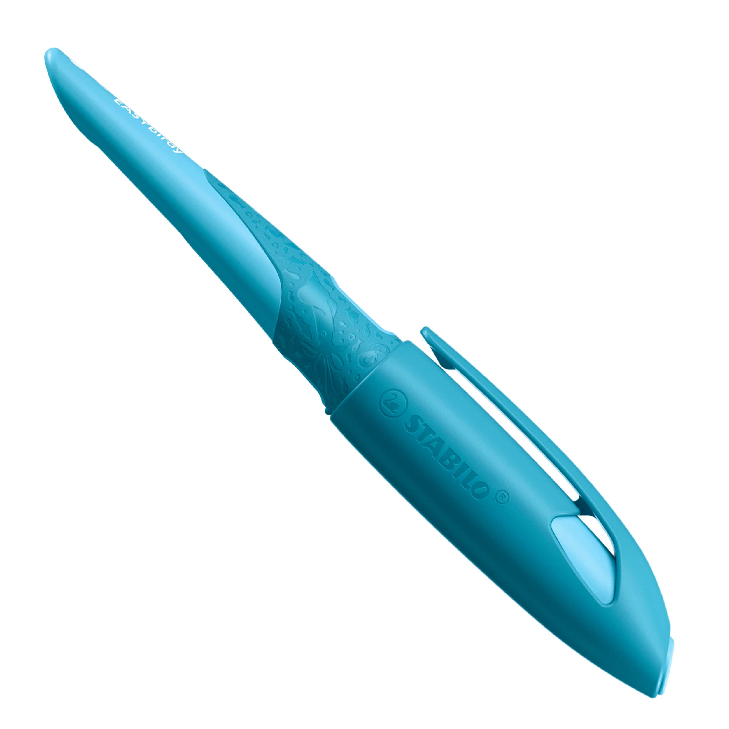 stabilo-easybirdy-3d-wildlife-stylo-plume-enfant-gaucher-bleu-cl-r-glage image 2