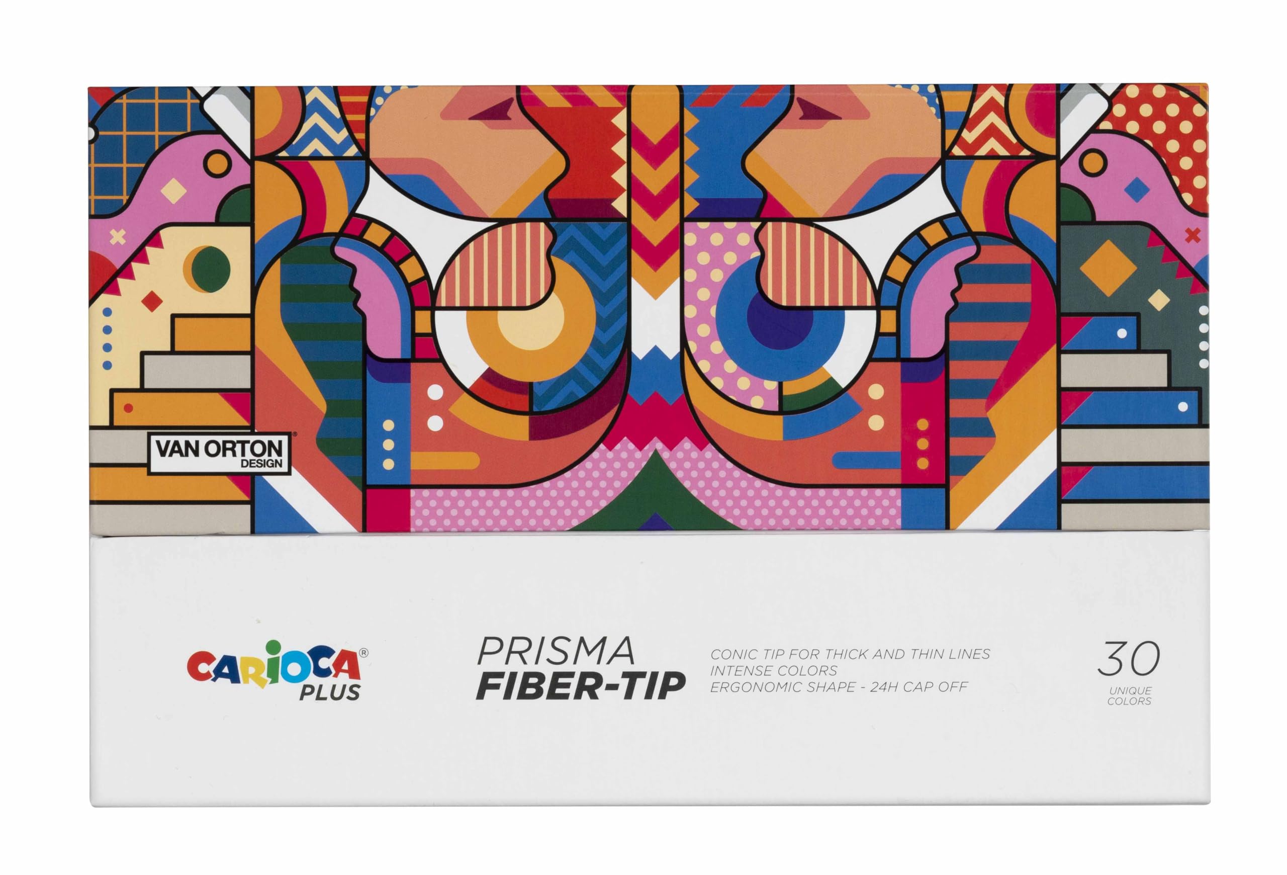 carioca-plus-prisma-bo-te-rigide-30-marqueurs-double-trait image 2