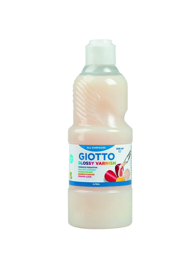 giotto-gloss-varnish-vernis-fixatif-transparent-brillant-flacon-500-ml image 1