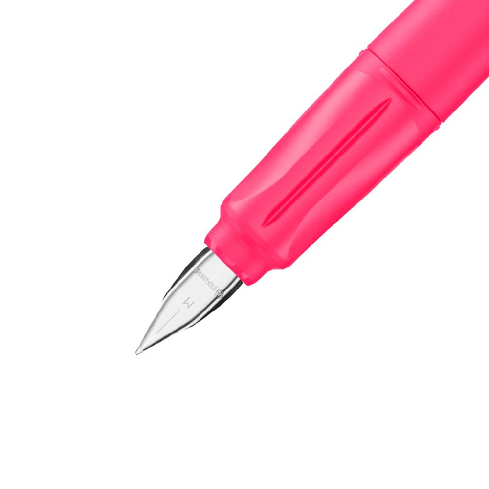 stabilo-easybuddy-neon-stylo-plume-ergonomique-plume-m-pour-gauchers-et-droitier image 2