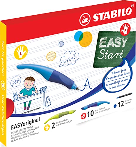 stabilo-easyoriginal-schoolpack-12-stylos-roller-ergonomiques-12-recharges image 7