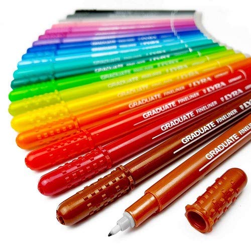 lyra-graduate-fineliner-pochette-12-feutres-fins-0-5-mm image 6