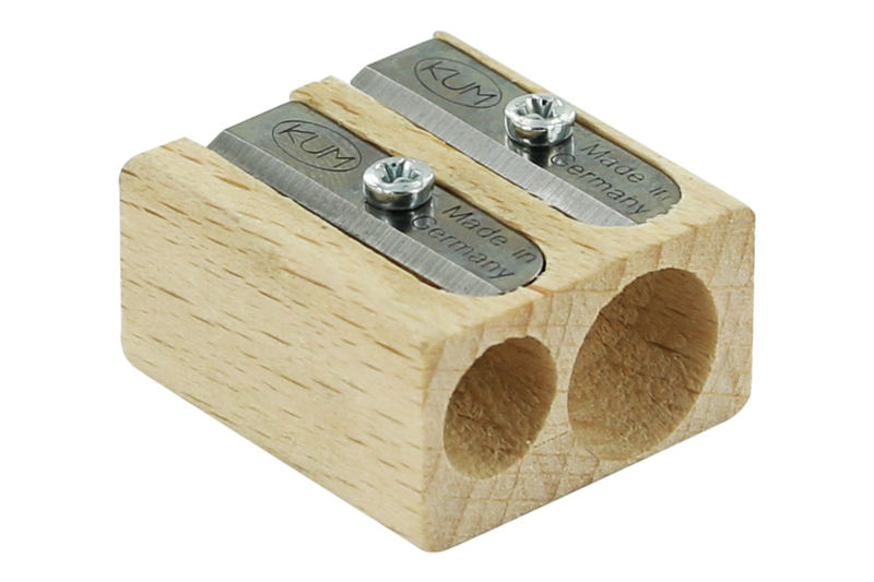 kum-waldmeister-holz-anspitzer-taille-crayon-bois-simple image 1