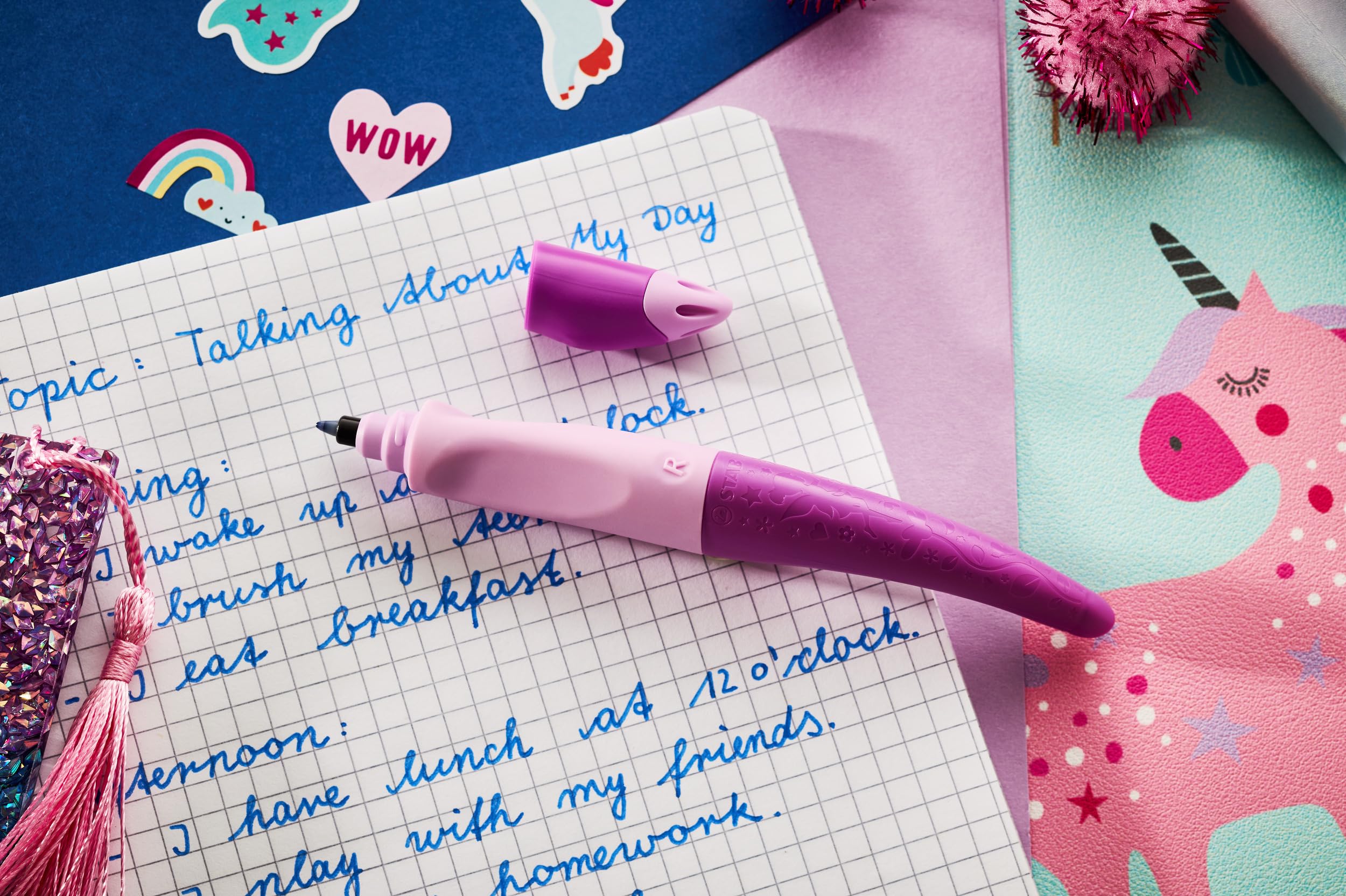 stabilo-easyoriginal-3d-dreamworld-stylo-roller-ergonomique-gaucher-bleu-espace- image 6