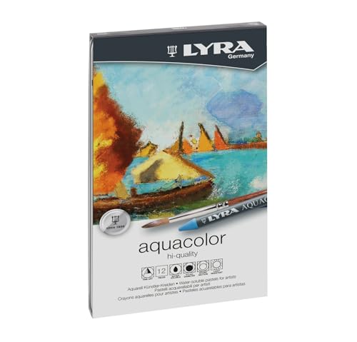 lyra-aquacolor-bo-te-m-tal-12-crayons-pastels-aquarellables image 7