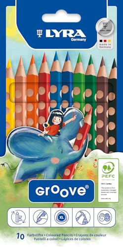 lyra-groove-crayons-de-couleur-ergonomiques-etui-10-couleurs image 4