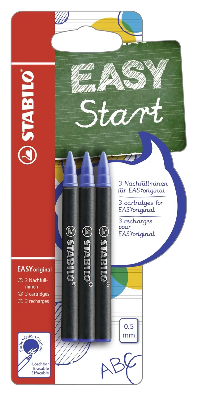 stabilo-easyoriginal-blister-3-recharges-roller-ergonomique-encre-bleue-effa-abl image 1